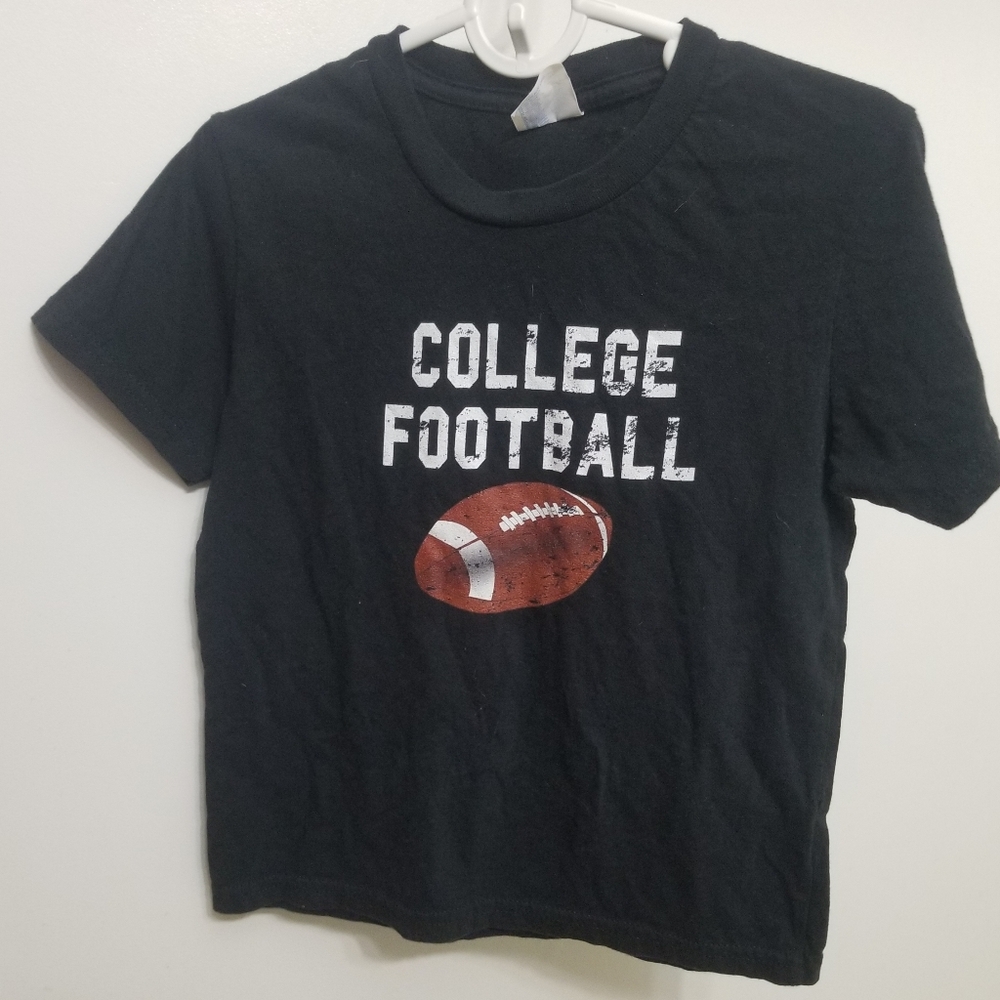 Black football shirt